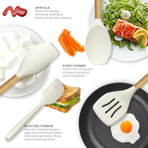 Silicone Cooking Utensils Set (14 Count)