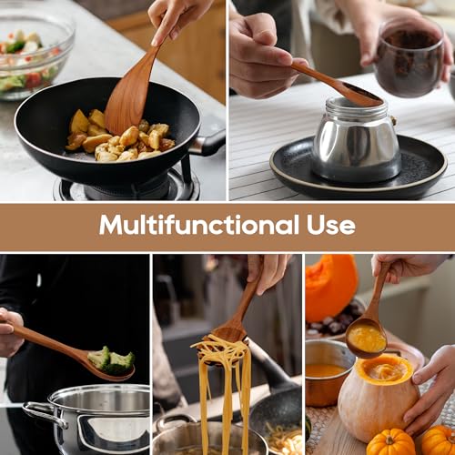 13 Pcs Wooden Cooking Utensil Set with Gift Box (13 Count)