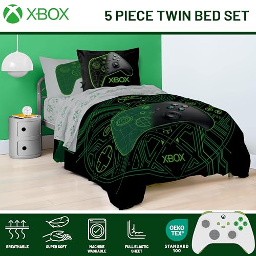Kids Comforter Set Includes Sheets and Pillow Covers