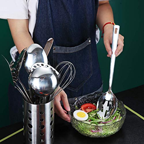 Stainless Steel Slotted and Basting Spoon