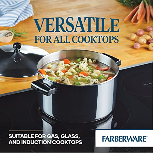Classic Stainless Steel Stockpot with Lid