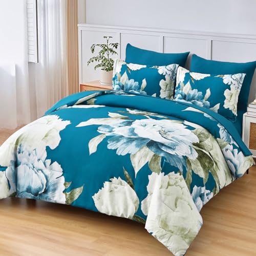 Teal King Size Comforter Set