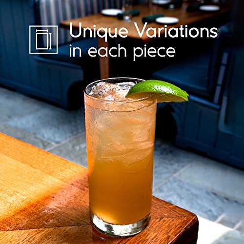 Clear 20 oz Tall Iced Tea Glasses (6 Count)