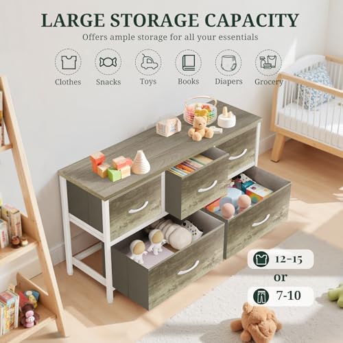 5 Drawer Dresser for Bedroom