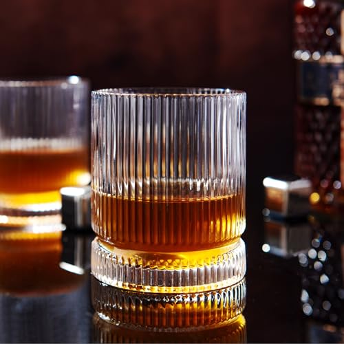 Vintage Whiskey Glasses Set of 12 (12 Count)