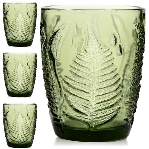 Green Drinking Glasses Set of 4 (4 Count)