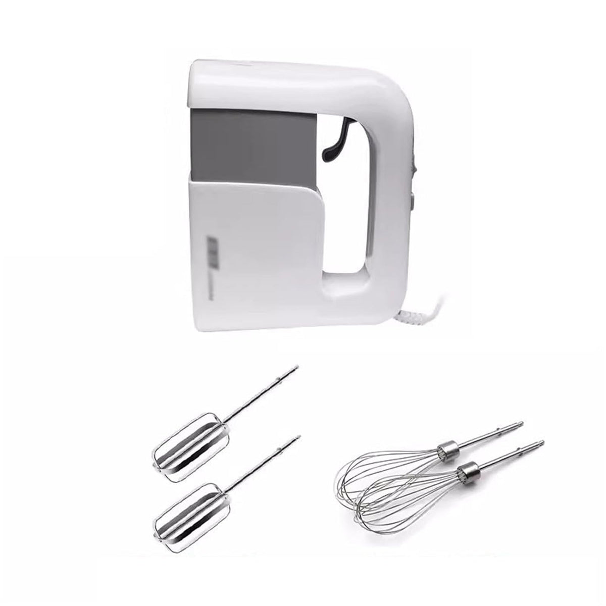 Egg Beater 300W Whisk Light Sound High Power Electric Home Baking Handheld Chef Machine Fresh Milk Machine Milk Frother