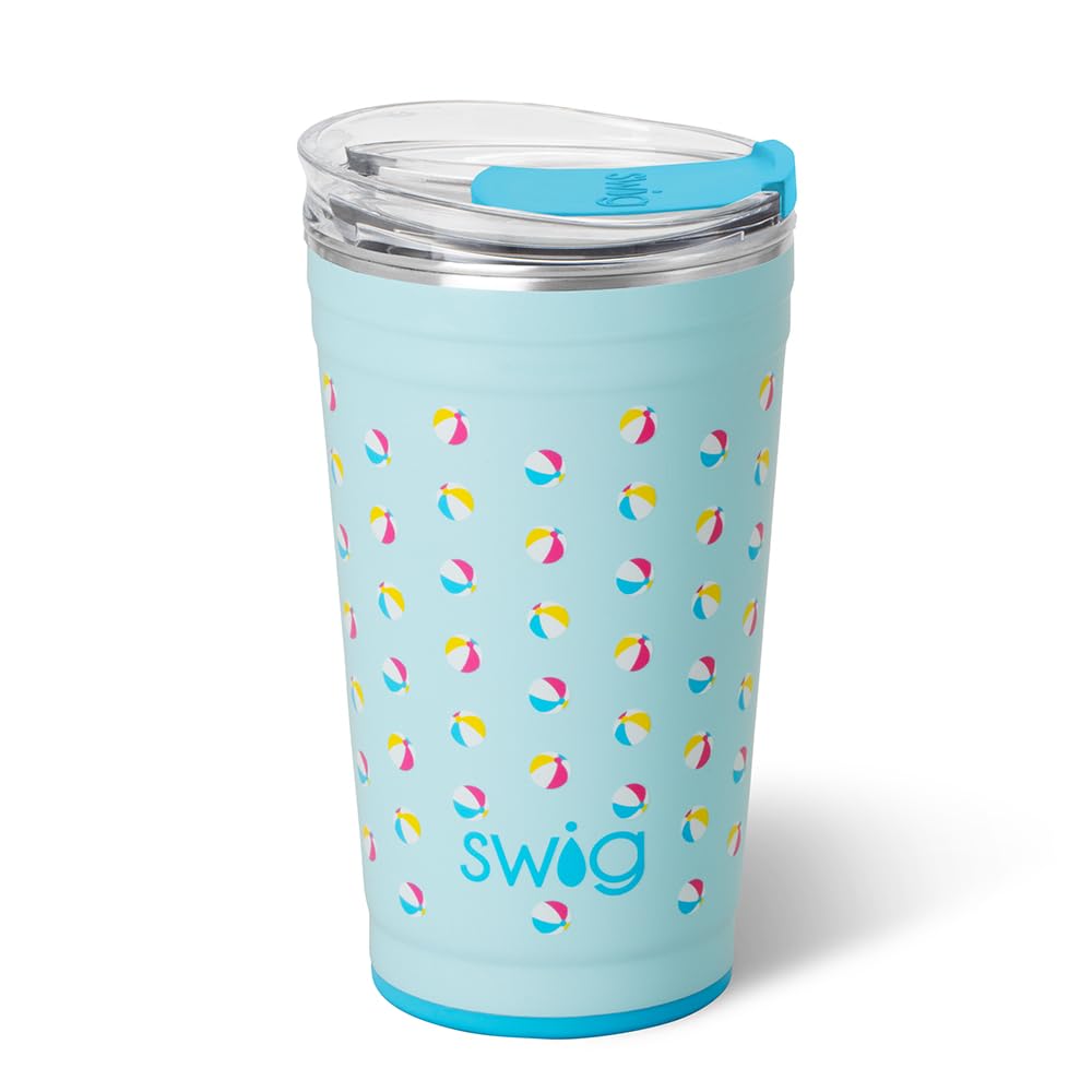 24oz Insulated Party Cup with EZ Slider Lid
