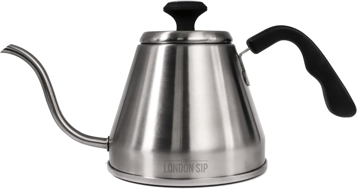 London Sip RiteTemp Gooseneck Kettle with Thermometer