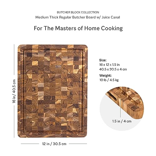 Butcher Block Carving Board