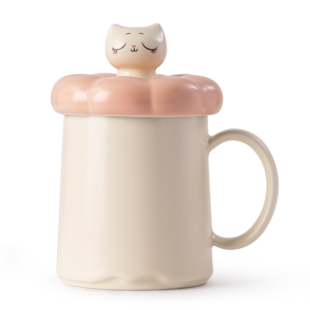 Tea Cup with Infuser and Lid 14oz