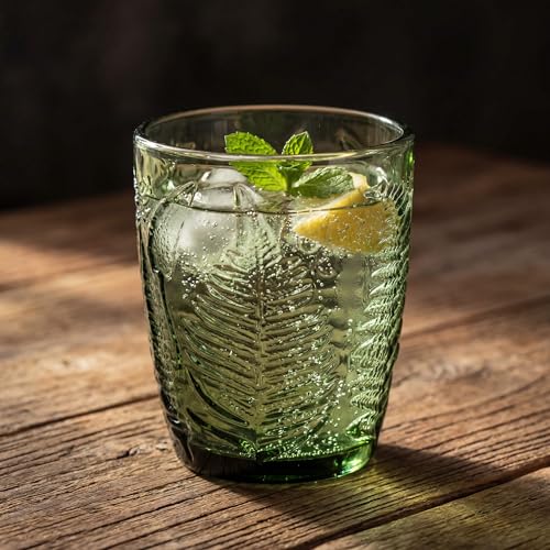 Green Drinking Glasses Set of 8 (8 Count)