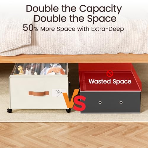 95L Under Bed Storage Containers (2 Count)