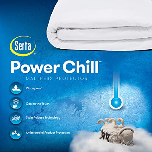 Power Chill Cooling Waterproof Mattress Protector