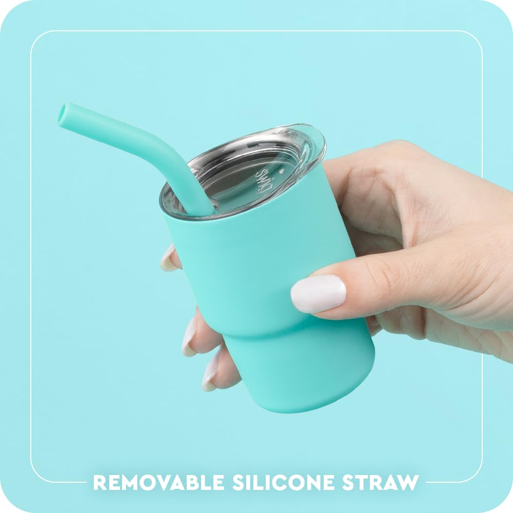 2oz Swig Shots Insulated Mini Tumbler with Straw