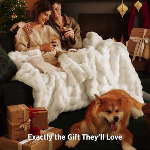 GentleSoft Fluffy Fuzzy Twin Blanket