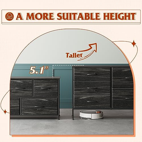Black Dresser for Bedroom