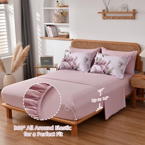 Blush Pink Full Size Comforter Set