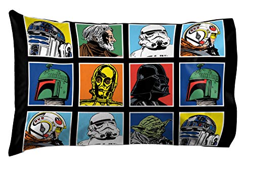 Star Wars Twin Comforter Set 4 Piece Soft Bedding for Boys
