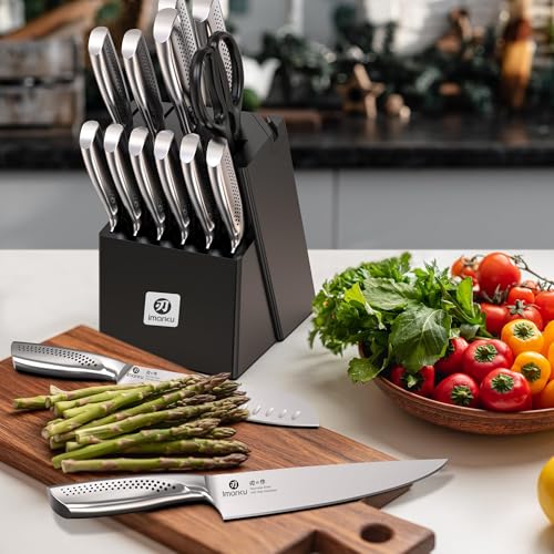 15pc Japanese Knife Set (15 Count)