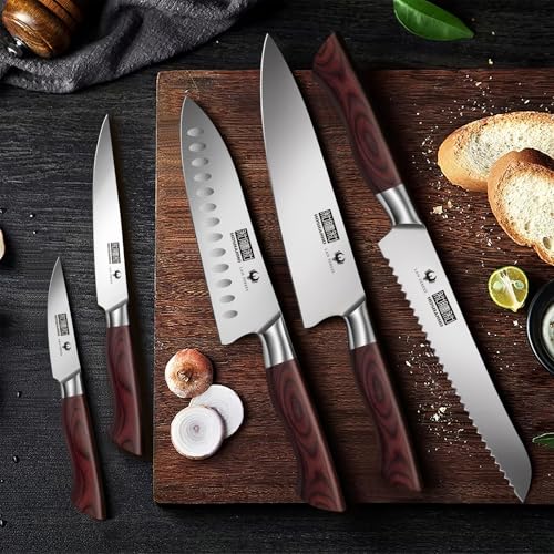 5PCS Japanese Kitchen Knife Set (5 Count)