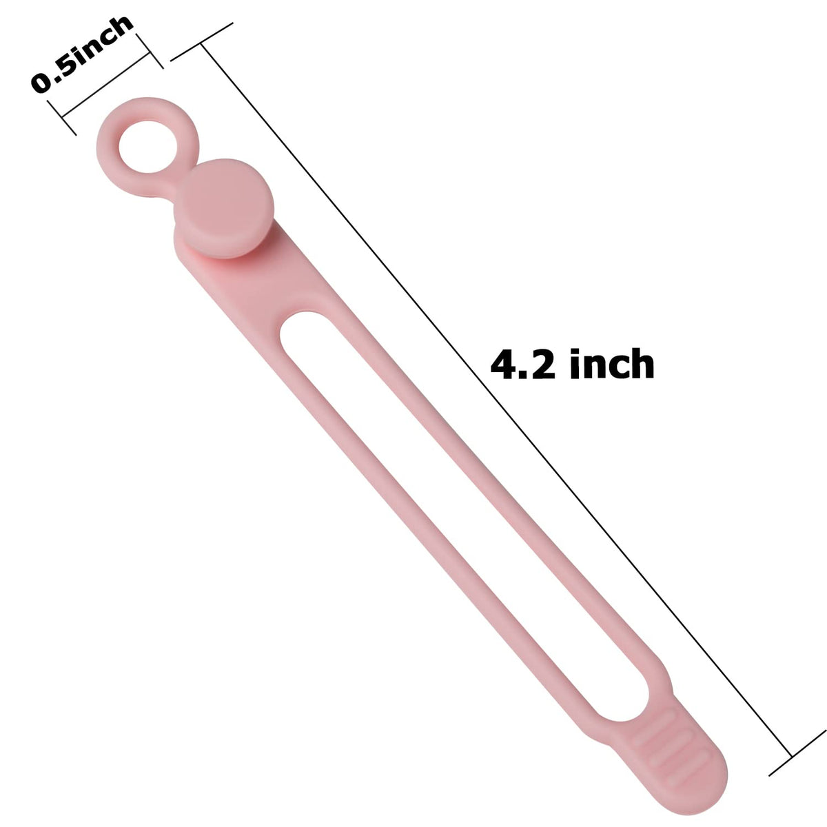 Silicone Cable Ties (16 Count)