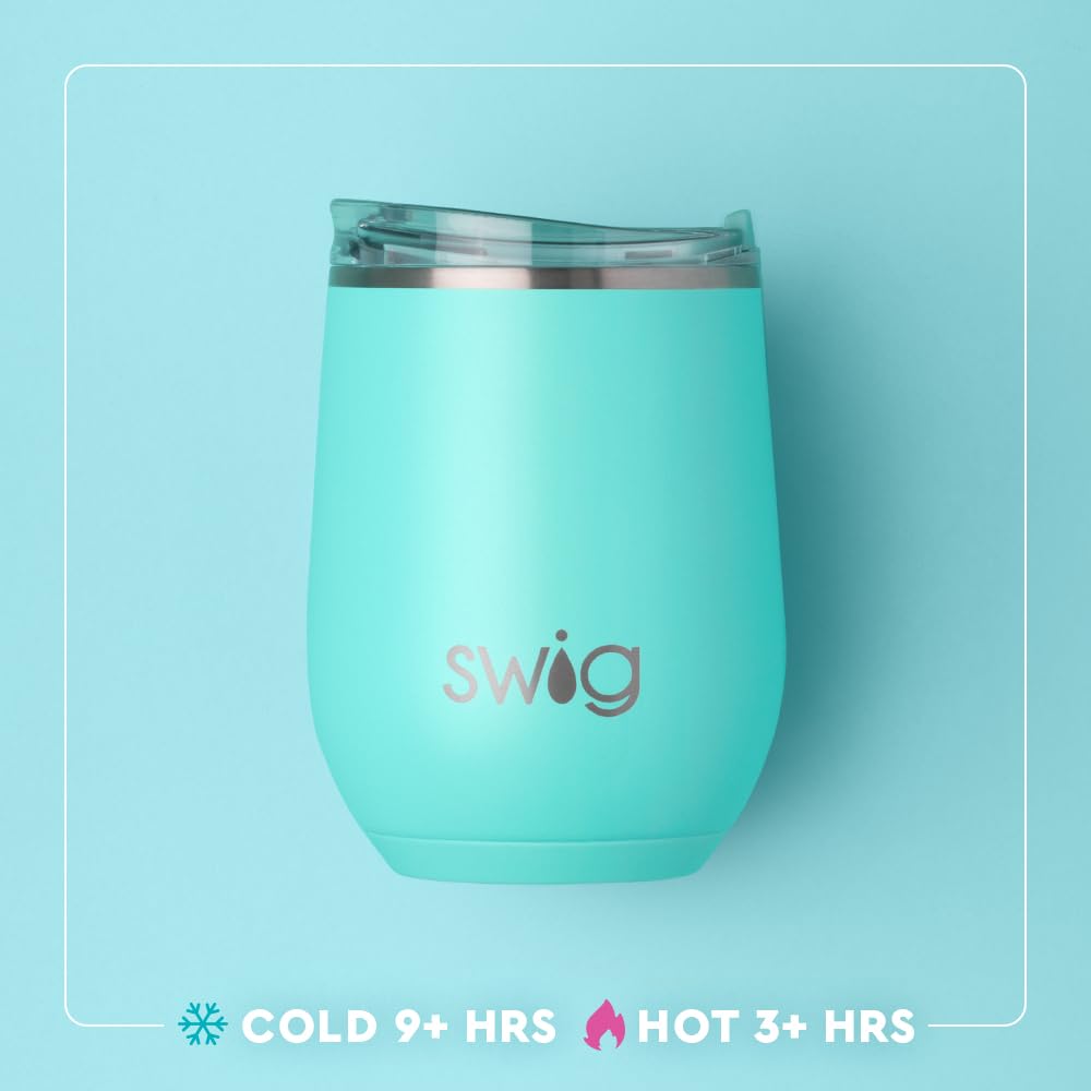 12oz Insulated Wine Tumbler with Lid