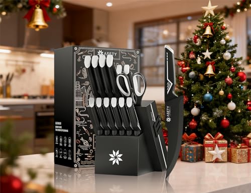 Kitchen Knife Set (15 Count)
