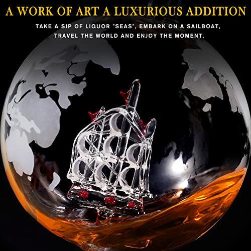 Whiskey Globe Decanter