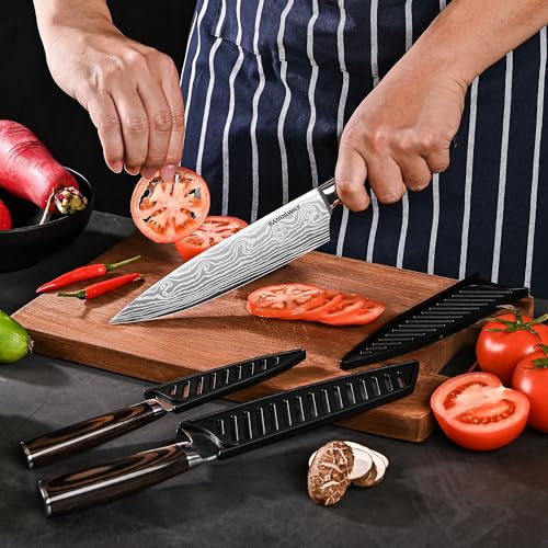 Professional Kitchen Knives High Carbon Stainless Steel Chef Knife Set (3 Count)