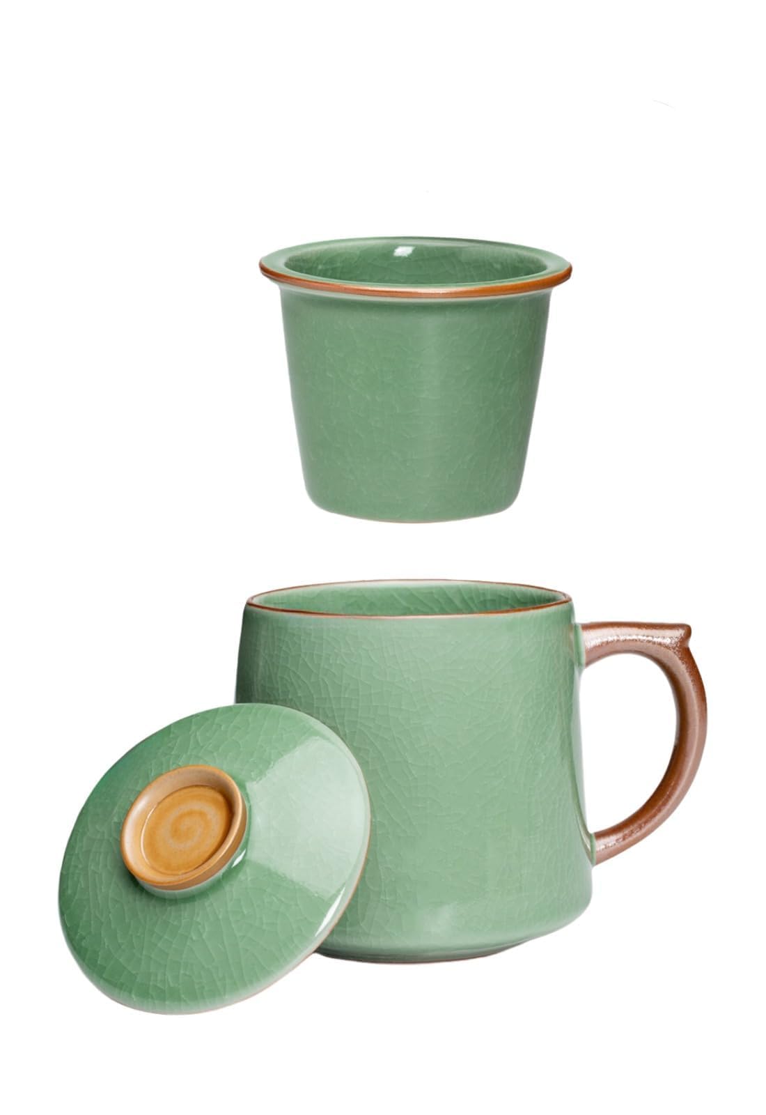 Ceramic tea cups