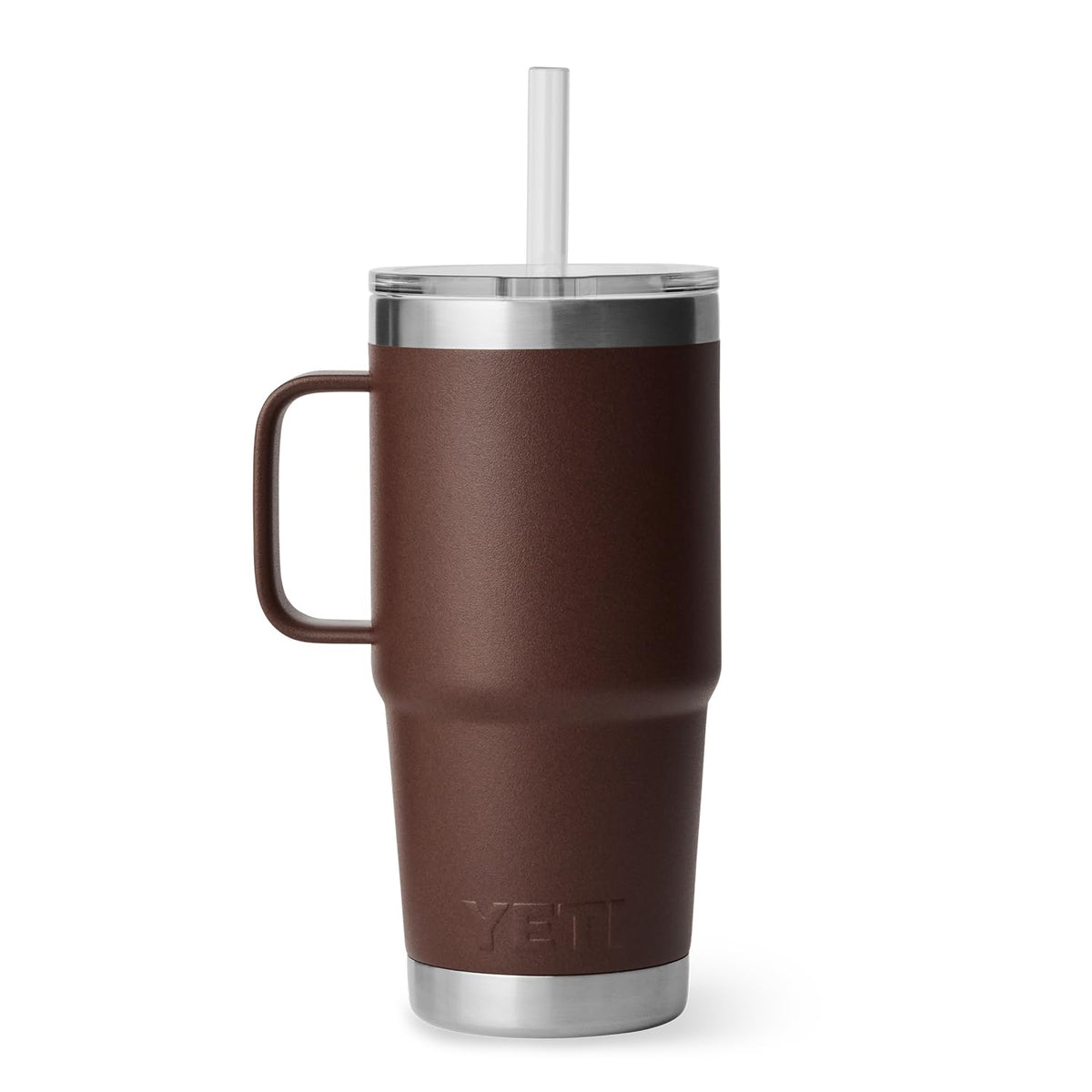 Rambler 25 oz Tumbler with Handle and Straw Lid