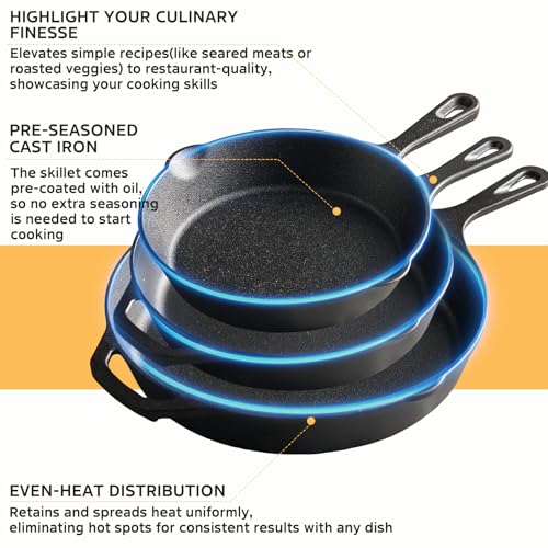 Cast Iron Skillet 10 Inch