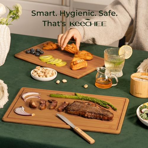 2Pcs Cutting Board Set with Non (2 Count)