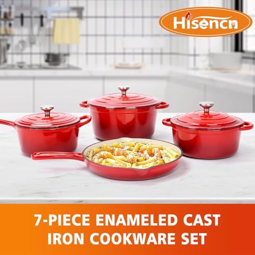 Enamel Cast Iron Cookware Set