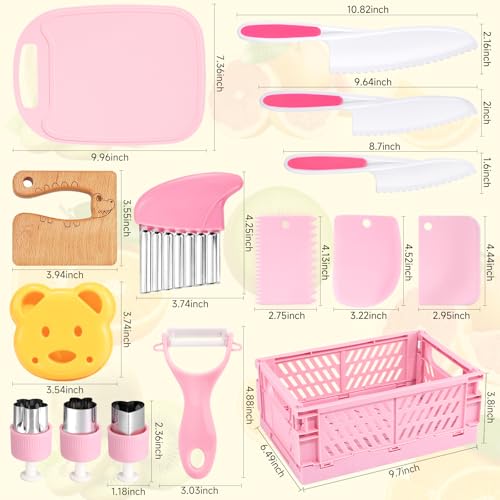 28PCS Toddler Knife Set (28 Count)