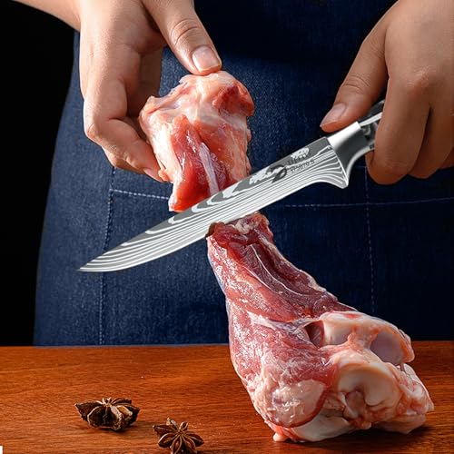 Chef Knife Sets with Roll Bag (9 Count)