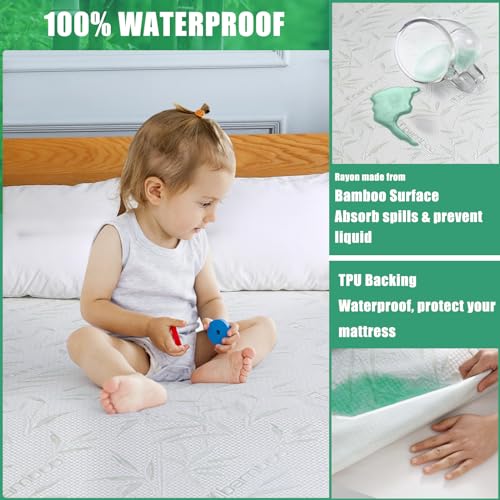 Waterproof Mattress Protector Queen Size