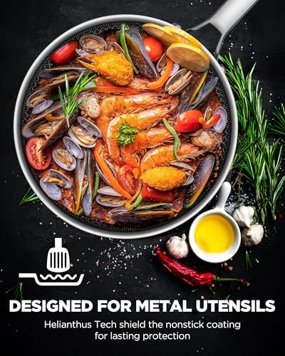 Pots and Pans Set Hybrid Stainless Steel (10 Count)