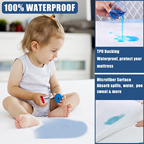 1 Pack Twin Size Waterproof Mattress Protector