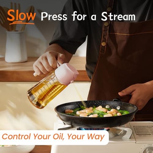16oz 470ml Glass Olive Oil Sprayer for Cooking