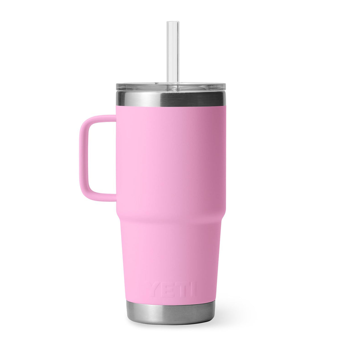Rambler 25 oz Tumbler with Handle and Straw Lid
