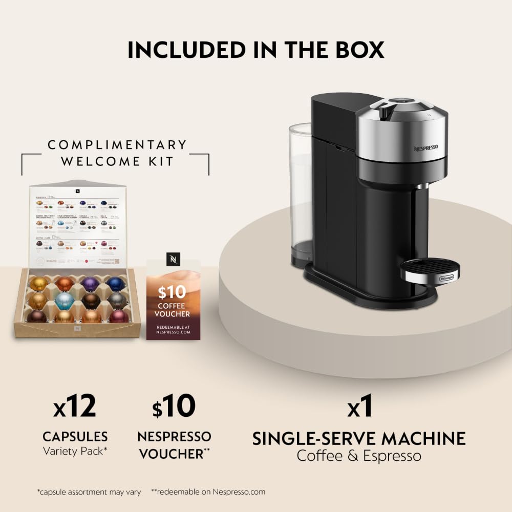 Vertuo Next Deluxe Coffee & Espresso Maker by De'Longhi