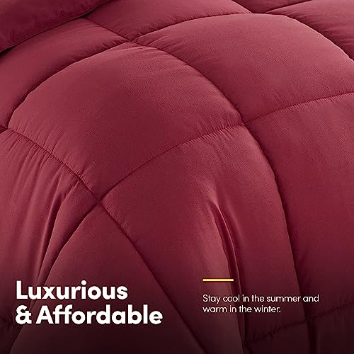 King Size Comforter Set with Sheets (7 Count)