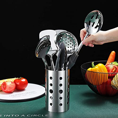 Stainless Steel Cooking Utensils Set (13 Count)