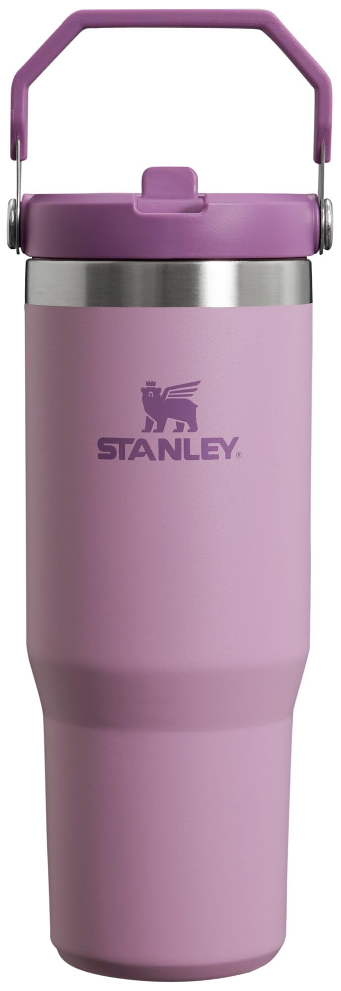 IceFlow Flip Straw Tumbler with Handle 30 oz