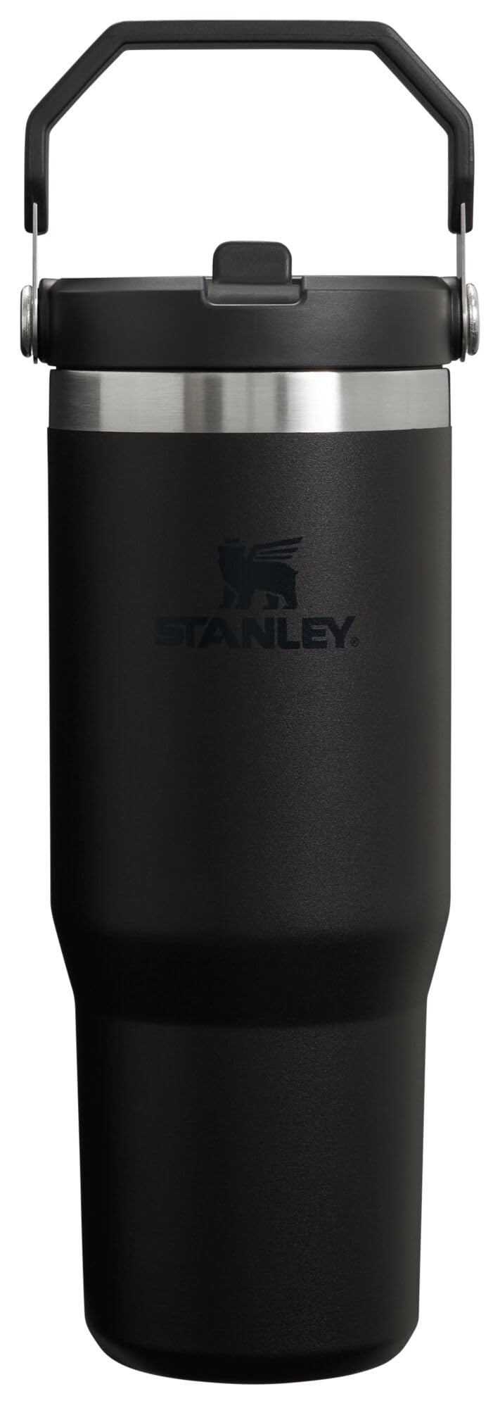 IceFlow Flip Straw Tumbler with Handle 30 oz