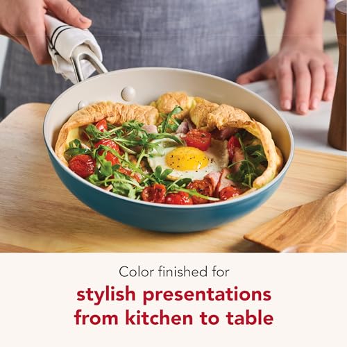 Hard Anodized Ceramic Induction Cookware Skillet Set