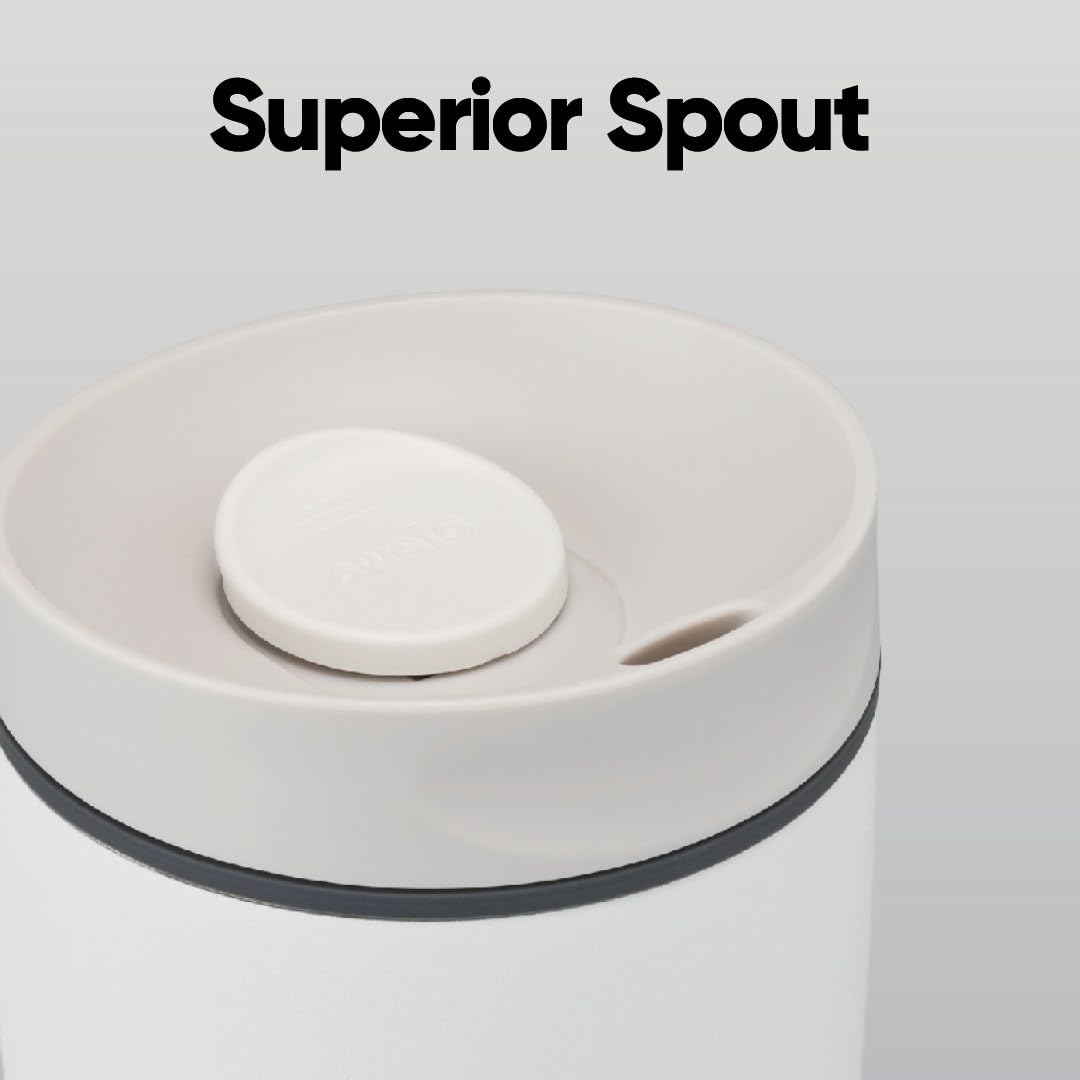 SmoothSip Slider Insulated Stainless Steel Coffee Tumbler
