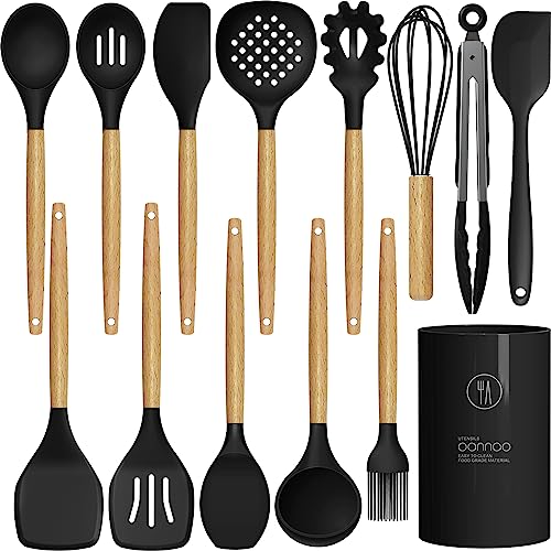 Silicone Cooking Utensils Set (14 Count)